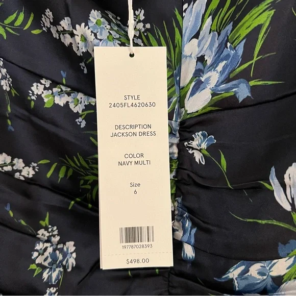 Veronica Beard Jackson Floral Mini Dress - Picture 4 of 5